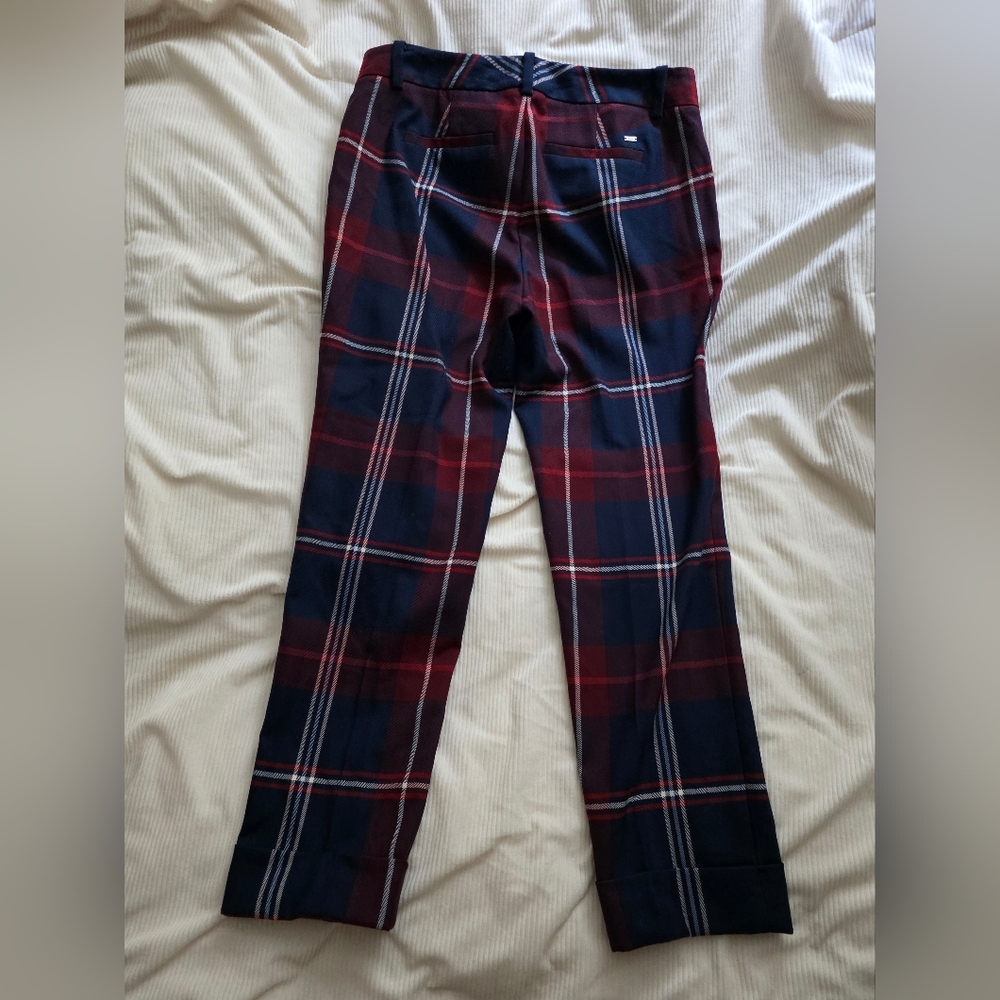 Tommy Hilfiger Set Women's Plaid Blazer Sz 2 + Pants Sz 6 Nwot - Picture 6 of 16